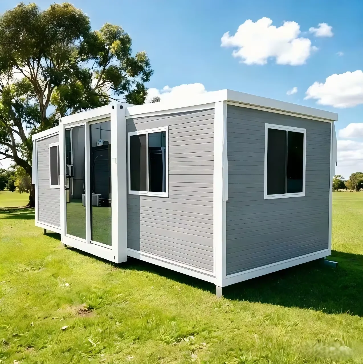 Compact 10 ft house exterior