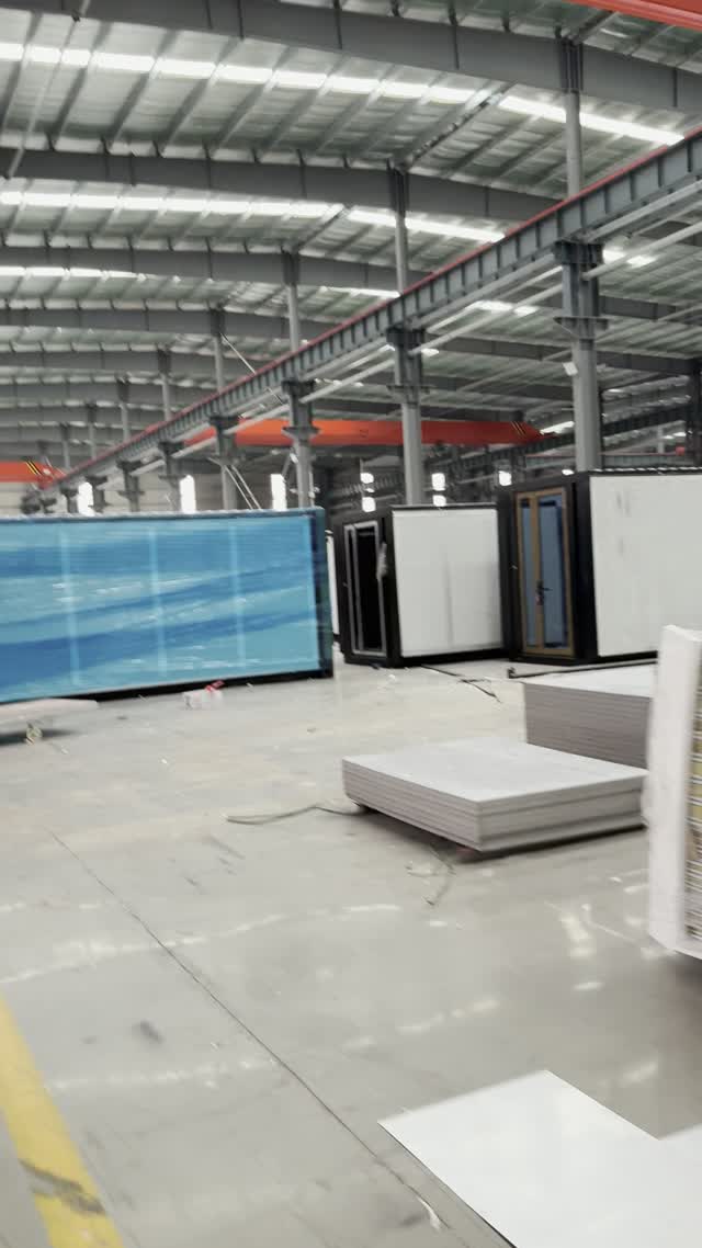 In-process modular units and wall panels
